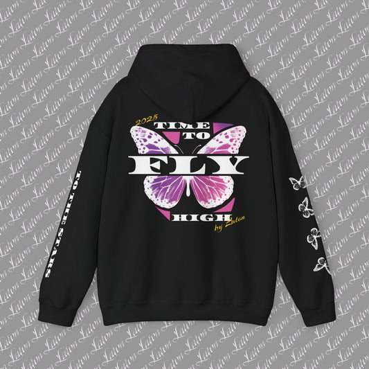 Time To Fly High Hoodie
